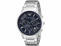 Emporio armani heren chronograaf roestvrij staal horloge - afbeelding 1 van  2