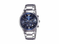 Emporio armani heren chronograaf roestvrij staal horloge - afbeelding 2 van  2