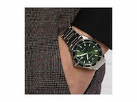Emporio armani roestvrijstalen horloge met drie wijzers - afbeelding 3 van  4