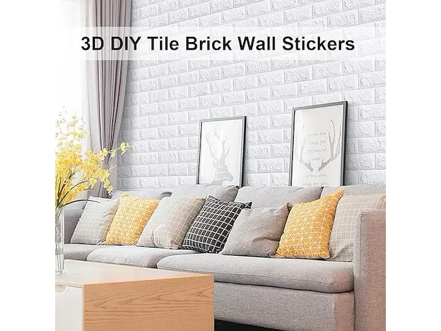 Emsmil 10 stuks 3d-behang - afbeelding 3 van  4