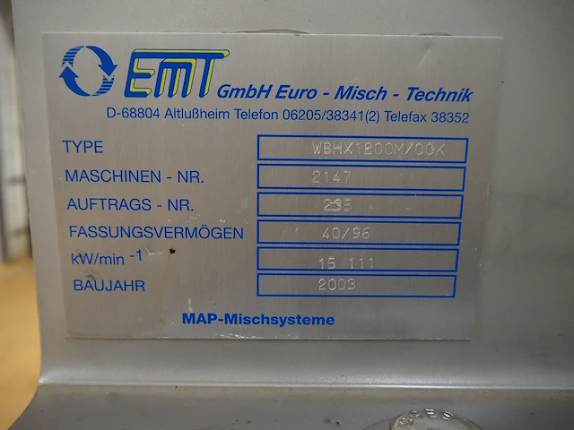 Emt gmbh euro-misch-technik - afbeelding 22 van  22