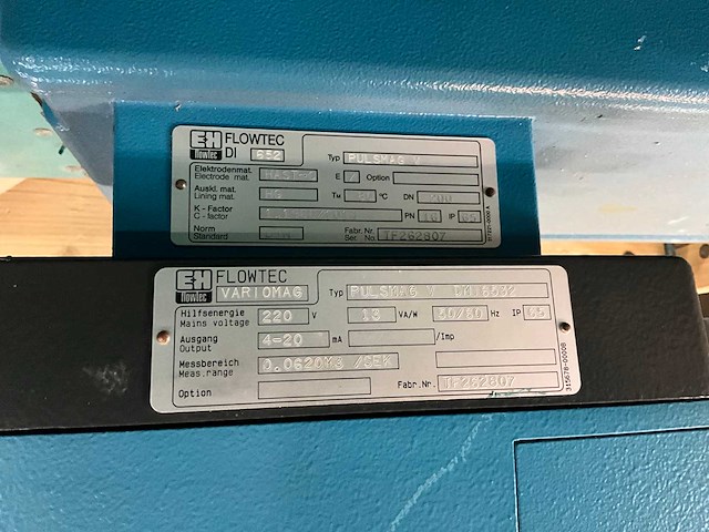 Endress+hauser flowtec elektromagnetische flowmeter (6x) - afbeelding 7 van  8