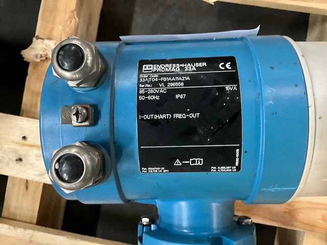Endress+hauser promag 30a / 33a dn15 flowmeter - afbeelding 6 van  8