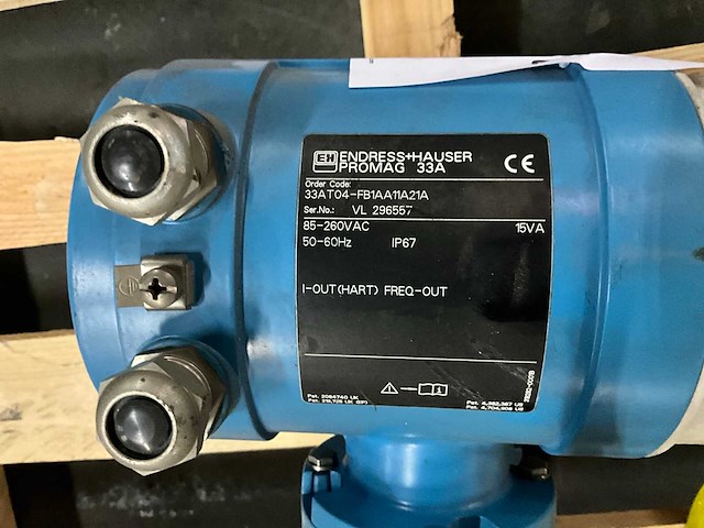 Endress+hauser promag 30a / 33a dn15 flowmeter - afbeelding 8 van  8