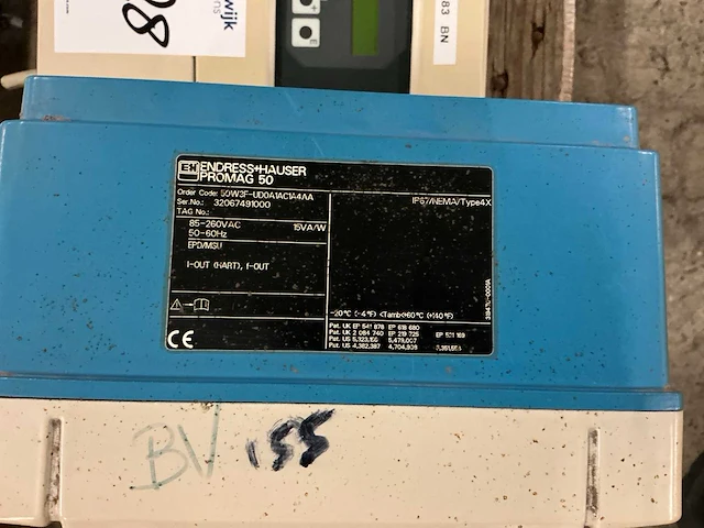 Endress+hauser promag 50 flowmeter (8x) - afbeelding 1 van  5