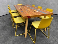 Enea lottus/ gymvloer - design conferentieset 220x100 - afbeelding 11 van  39