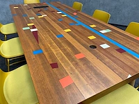 Enea lottus/ gymvloer - design conferentieset 220x100 - afbeelding 14 van  39