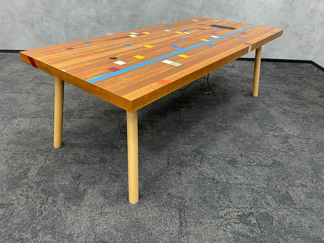 Enea lottus/ gymvloer - design conferentieset 220x100 - afbeelding 35 van  39