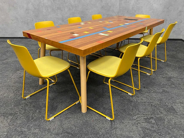 Enea lottus/ gymvloer - design conferentieset 220x100 - afbeelding 3 van  39