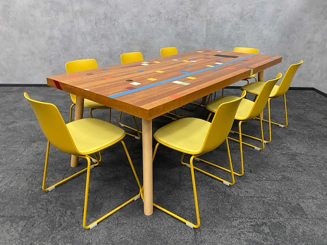 Enea lottus/ gymvloer - design conferentieset 220x100 - afbeelding 7 van  39