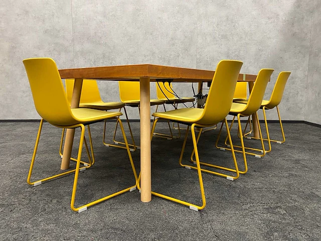 Enea lottus/ gymvloer - design conferentieset 220x100 - afbeelding 8 van  39