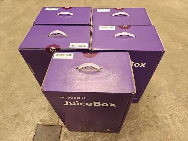 Enel x - juicebox pro 7 kw - ev wand auto lader - b2b retour goederen (5x) - afbeelding 1 van  5
