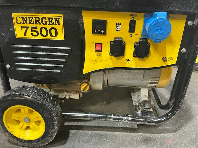Energen 7500 stroomgenerator - afbeelding 7 van  9