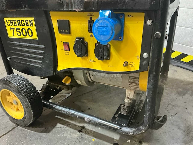 Energen 7500 stroomgenerator - afbeelding 6 van  7