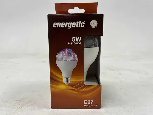Energetic - disco led lichtbron e27 (48x) - afbeelding 2 van  3
