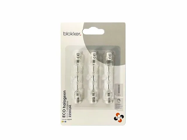 Energetic - eco halogeen helder r7s 3-pack (200x) - afbeelding 1 van  2
