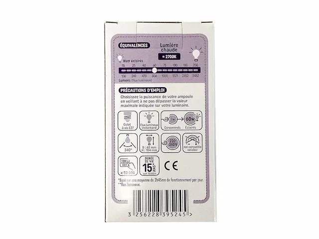 Energetic - led-lamp e27 (120x) - afbeelding 3 van  4