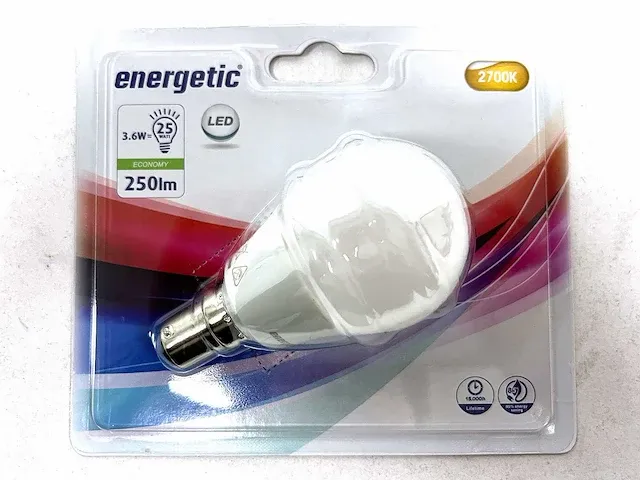 Energetic - led lichtbron b15 (200x) - afbeelding 1 van  2