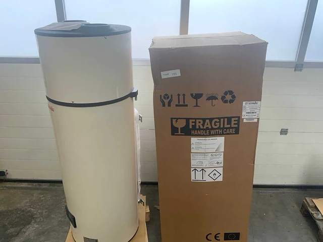 Energie aquapura monobloc 160 warmtepompboiler - afbeelding 2 van  9