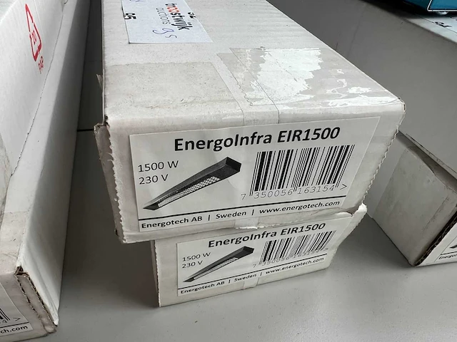 Energotech - energoinfra eir1500 - infrarood verwarmingen (2x) - afbeelding 2 van  2
