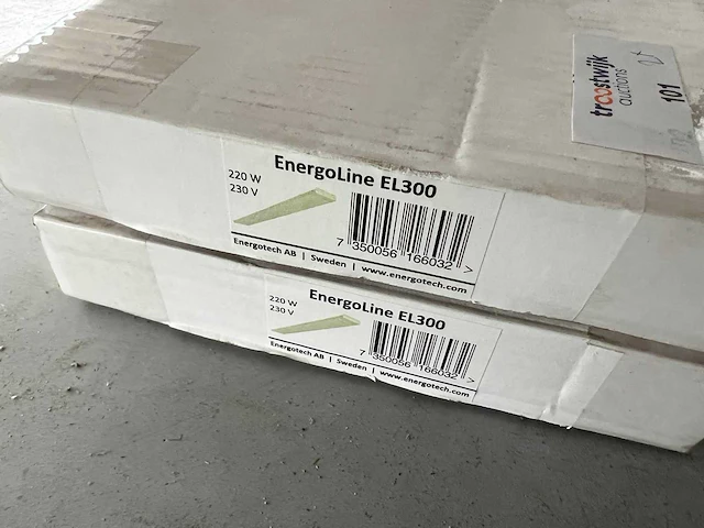 Energotech - energoline el300 - infrarood verwarming (2x) - afbeelding 2 van  2
