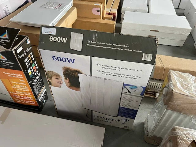 Energytech - 600w wifi - elektrische kachel - afbeelding 1 van  2