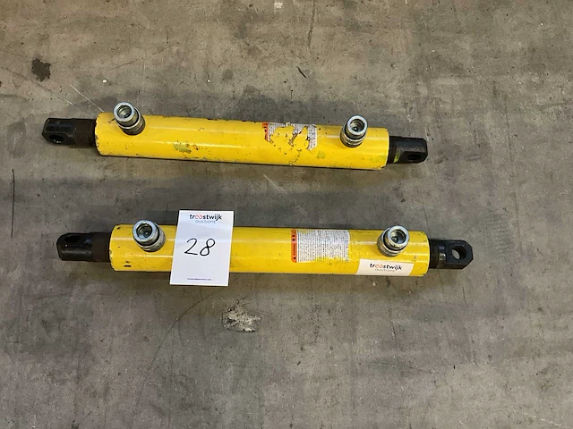Enerpac hydraulische perscylinder (2x) - afbeelding 1 van  4