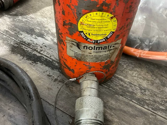 Enerpac pomp en holmatro cilinder - afbeelding 3 van  4