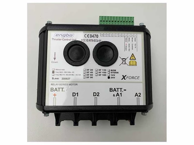 Engbo xforce thrust relais with remote function for xf60 | 90 | xfs60 - 200927 - 12-90096 - afbeelding 5 van  6