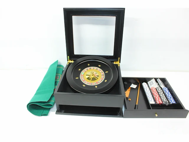 Engelhart wooden roulette wheel 320550 - afbeelding 2 van  3