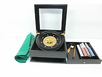 Engelhart wooden roulette wheel 320550 - afbeelding 2 van  3