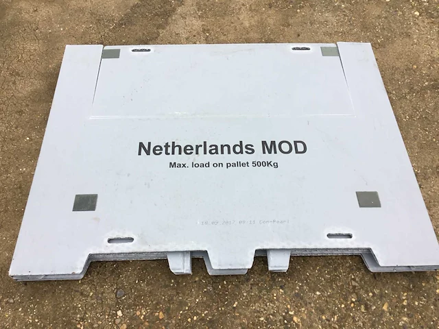 Engels kunststof palletbak (10x) - afbeelding 4 van  5