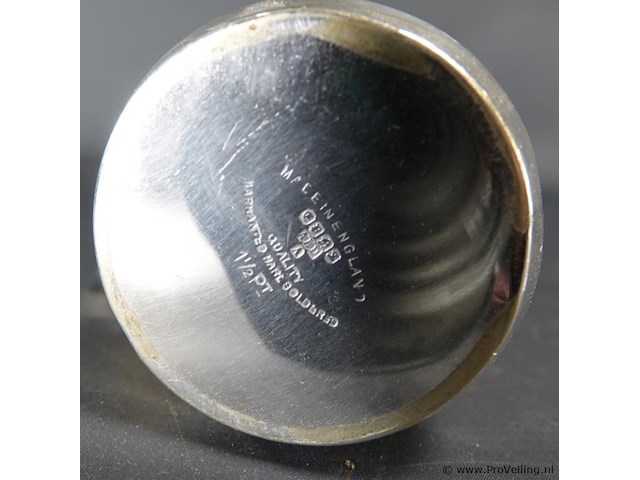 Engelse verzilverde theepot - afbeelding 5 van  5