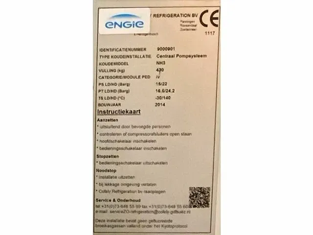 Engie/cofely koude centrale koelcontainer - afbeelding 11 van  19