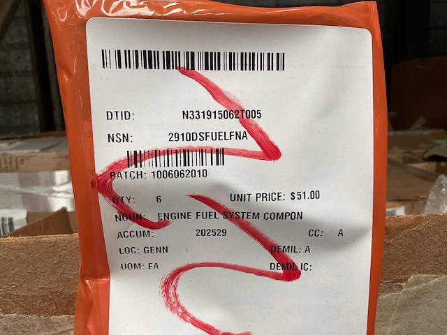 Engine fuel components (20x) - afbeelding 4 van  5