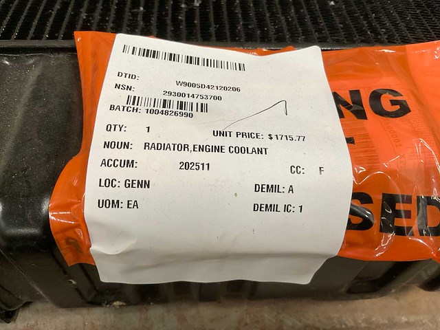 Engine radiator - afbeelding 4 van  4