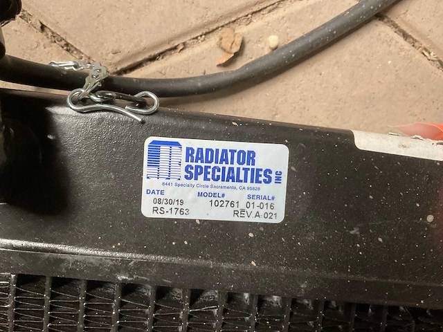 Engine radiator - afbeelding 4 van  5