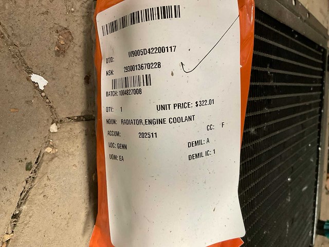 Engine radiator - afbeelding 5 van  5