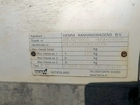 Enkelas aanhangwagen, henra, b 12 - afbeelding 9 van  22