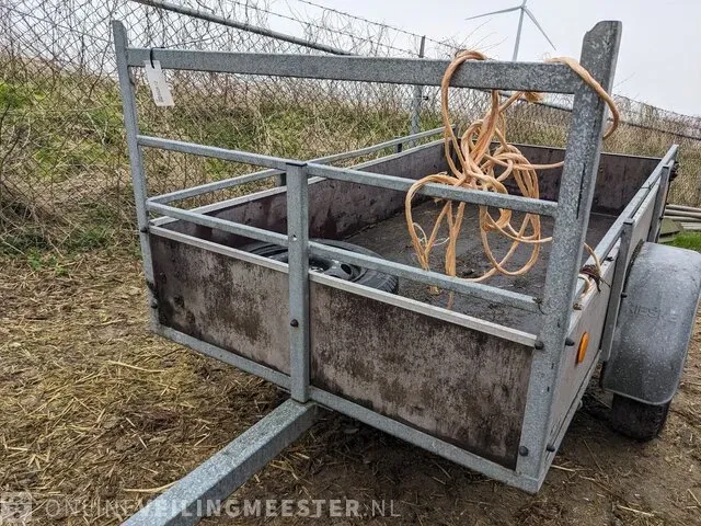 Enkelas aanhangwagen - afbeelding 7 van  8