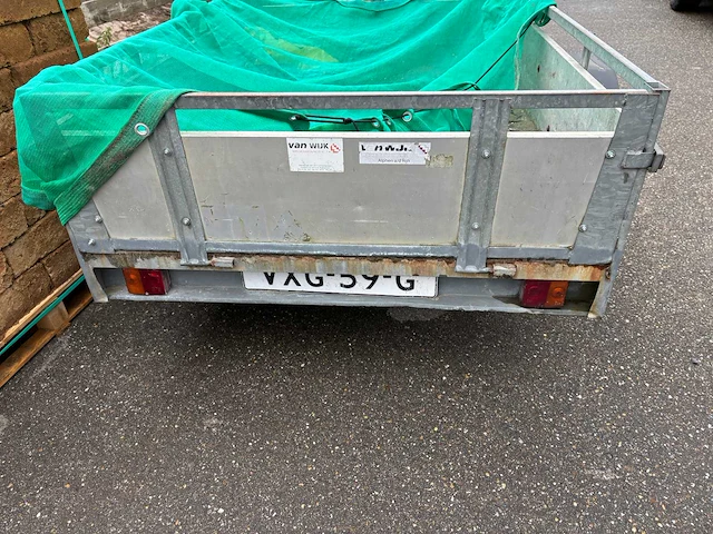 Enkelasser aanhangwagen - afbeelding 6 van  7