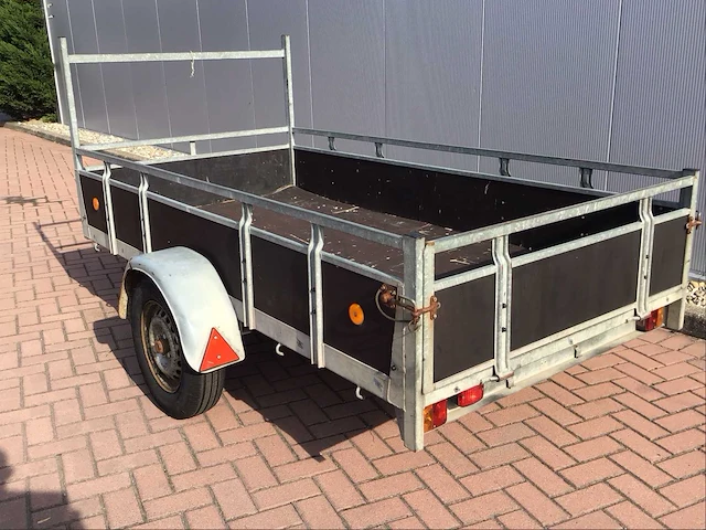 Enkelasser bakwagen 750kg aanhangwagen - afbeelding 3 van  11