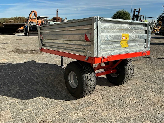Enkelassige dumper aanhanger - afbeelding 4 van  11