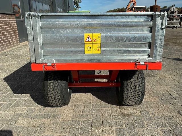 Enkelassige dumper aanhanger - afbeelding 5 van  11