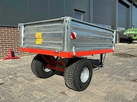 Enkelassige dumper aanhanger - afbeelding 6 van  11
