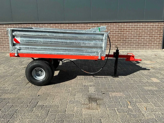Enkelassige dumper aanhanger - afbeelding 7 van  11