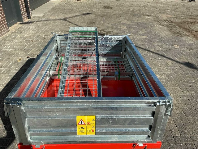 Enkelassige dumper aanhanger - afbeelding 8 van  11