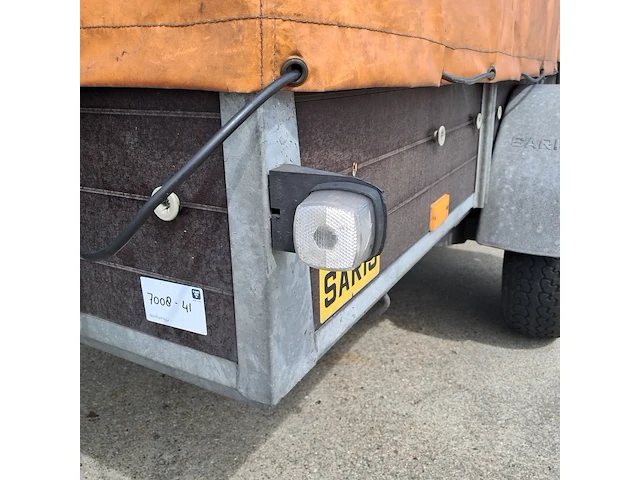 Enkelassige huifaanhangwagen, saris, h200 - afbeelding 3 van  19