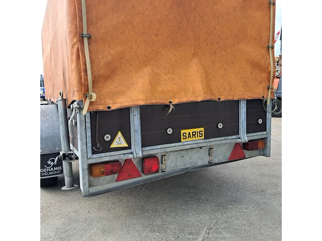 Enkelassige huifaanhangwagen, saris, h200 - afbeelding 8 van  19