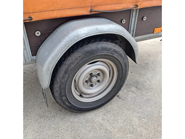 Enkelassige huifaanhangwagen, saris, h200 - afbeelding 9 van  19